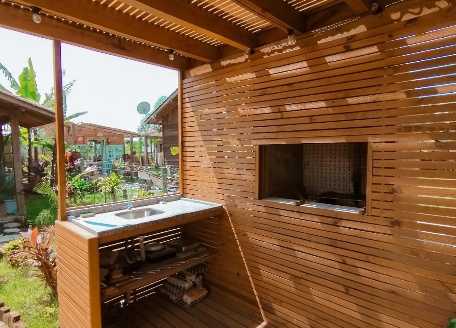 Cabanas Moria Garopaba Brazil